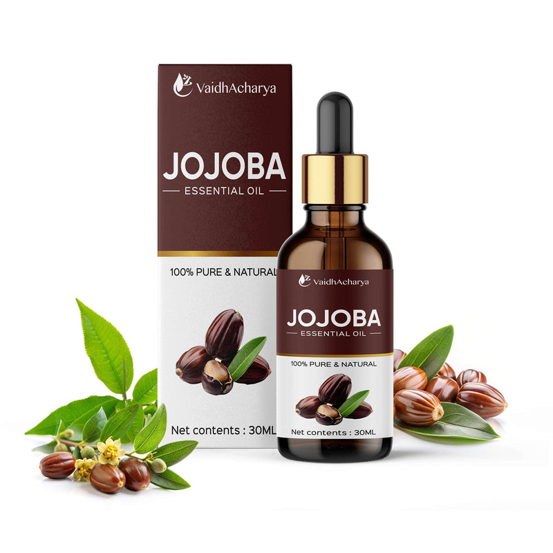 Jojoba Oil For Hair Growth, Skin & Face | 100% Cold Pressed