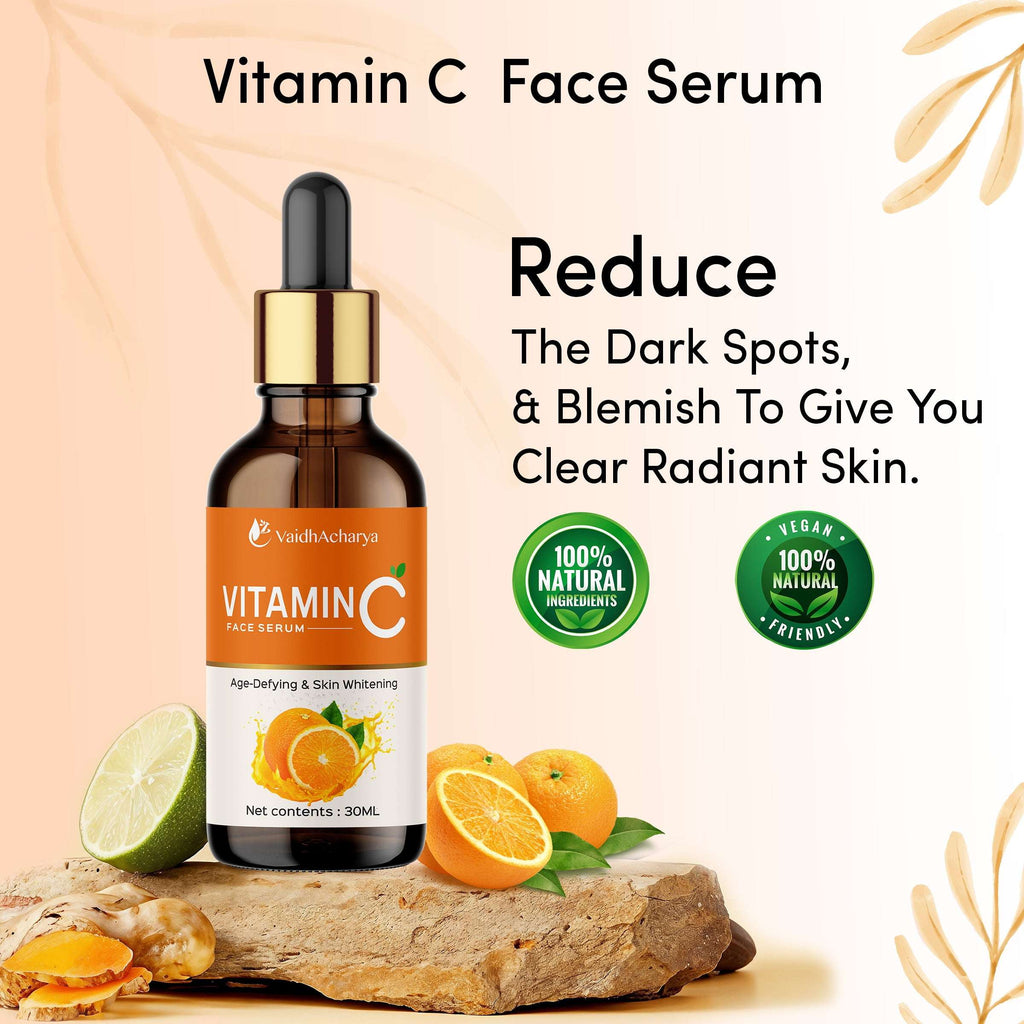 Vitamin C Serum | Reduces Dark Spots, Pigmentation & Oily Skin
