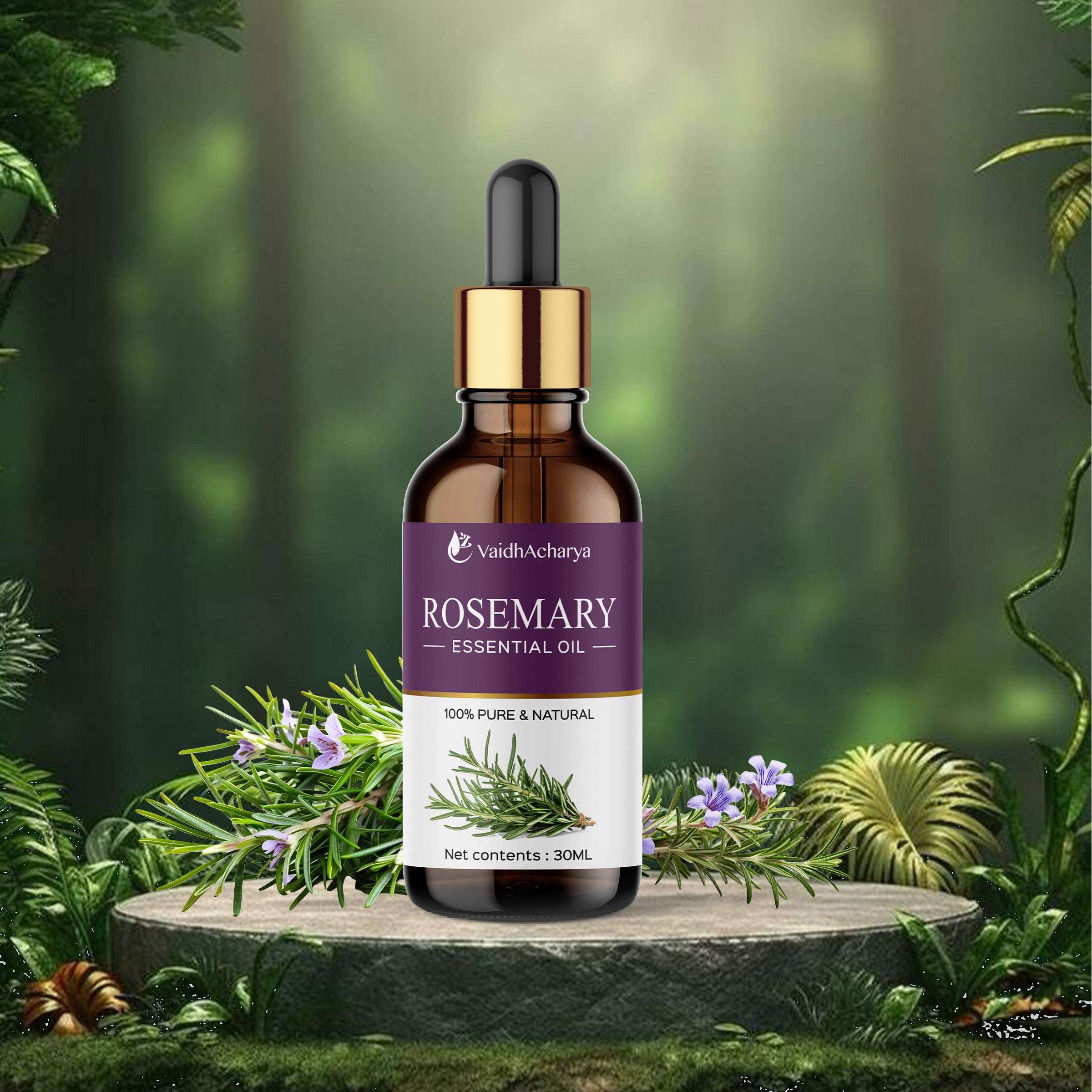 Rosemary Essential Oil For Hair Growth For Women & Men
